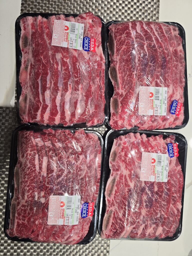 LA 갈비 구입